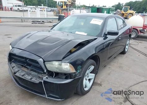 2011 Dodge Charger Police из США, поврежденный, VIN 2B3CL1CG8BH556575